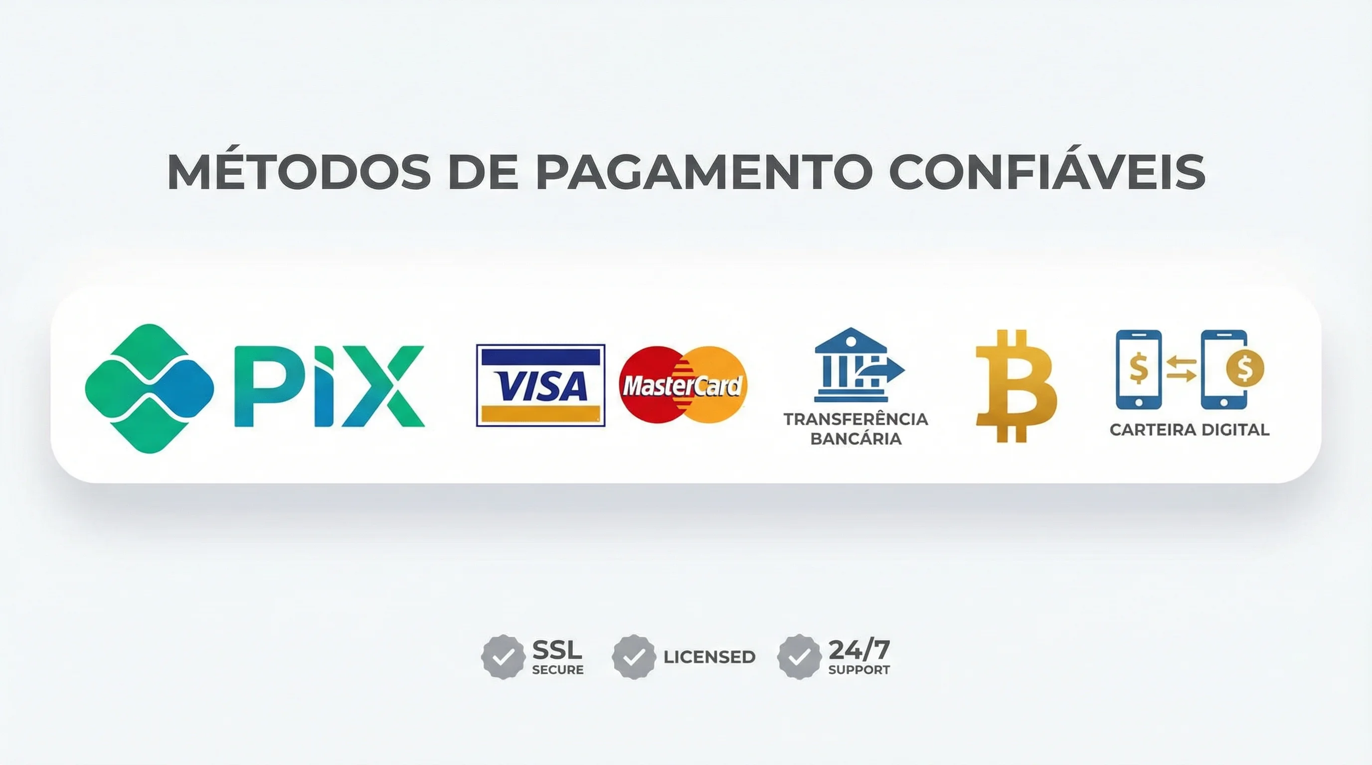 Métodos de Pagamento Aceitos no ganhei bet